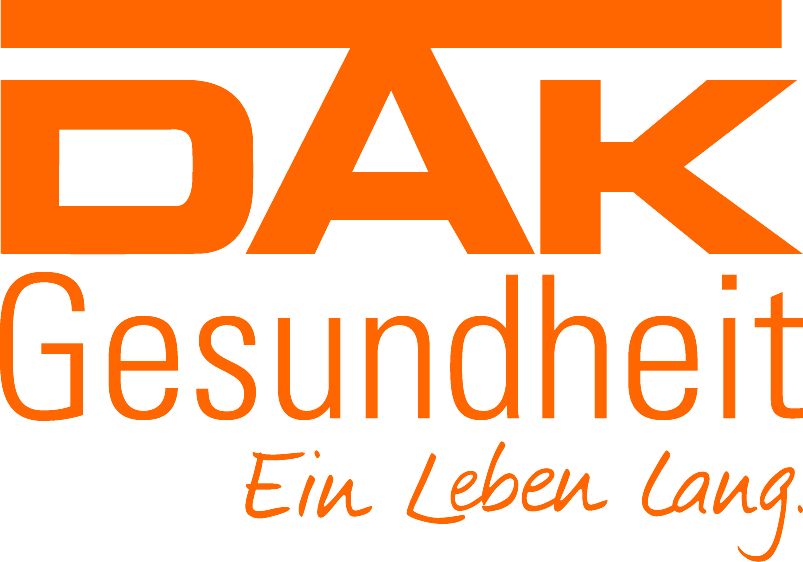DAK_Ges_Logo_orange_4c_A4h_Offset+Claim DAK - Die Gesundheitskasse